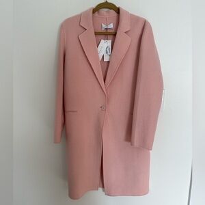 Chic Pink Women's Blazer Coat